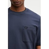 Fred Perry Majice s kratkimi rokavi POCKET DETAIL PIQUE T-SHIRT Modra | Shoptok.si