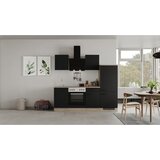Flex-Well Kuhinjski Blok Capri, Črna, Hrast | Shoptok.si