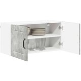 vidaXL Stenska kuhinjska omarica Betonsko siva 80 x 31 x 40 cm | Shoptok.si