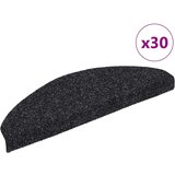 vidaXL Samoljepljivi otirači za stepenice 30 kom crne 65x21x4 cm | shoptok.hr