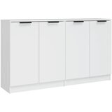 Maison Chic Komoda - Predalnik 2 kosa bela 60x30x70 cm konstruiran les, (21722460) | Shoptok.si