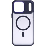 Chameleon Gumiran magnetni ovitek (TPU Magnetic Blur) za Apple iPhone 17 Pro Max, moder | Shoptok.si