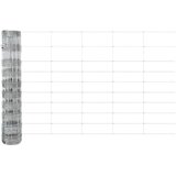  Temeljna zavarena žičana ograda 50 x 1 m Pocinčani čelik Mreža | shoptok.hr