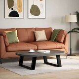 vidaXL Noge stolića za kavu U-oblika 2 kom crne 60x(30-31) cm čelik | shoptok.hr