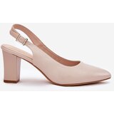 Sergio Leone Comfortable Heels On A Block Heel | Shoptok.si