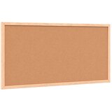 Ploča od pluta s okvirom od masivnog borovog drva 60 x 30 cm | shoptok.hr