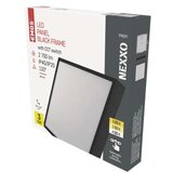  LED svetilo nadometno NEXXO, kvadratno, črno, 28,5W, nastavljiva CCT Cene