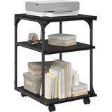  Držač za printer Crni hrast 43 x 48 x 64 cm Konstruirano drvo | shoptok.hr
