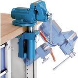 ANKE kompaktna delovna miza, pomična, pomična, s 3 predali in primežem, širina 1270 mm | Shoptok.si