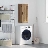 vidaXL Zidni ormarić Umjetnički hrast 34,5 x 34 x 90 cm | shoptok.hr