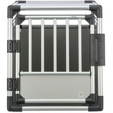 Plaček Pet Products aluminijasti transportni boks - velikost M-L - Š 63 x G 90 x V 65 cm | Shoptok.si