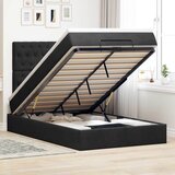 Otomanski okvir kreveta s madracima crni 120x190 cm baršunasti | shoptok.hr