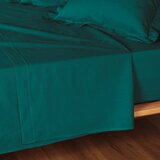 Douceur d intérieur Tamno zelena pamučna plahta 240x300 cm Lina – | shoptok.hr
