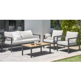 Olimp Sport Lounge baštenska garnitura Bejstrup 4 osoba siva | ePonuda.com