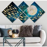 Wallity Slika 4MDF1613488855, 60x115 cm, 4 dela | ePonuda.com
