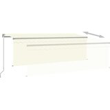 Tenda na ručno uvlačenje s roletom 4 x 3 m krem | shoptok.hr