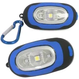 Baterijska 3 LED svetilka - obesek za ključe