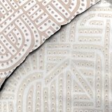 Douceur d intérieur Bela/bež posteljnina za zakonsko posteljo/podaljšana iz bombažnega perkala 240x220 cm Eliot – | Shoptok.si