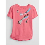 GAP Kids T-Shirt Flippy Sequin Graphic T-Shirt - Girls | Shoptok.si