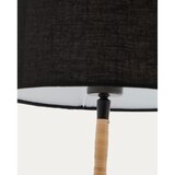 Kave Home Crna stolna lampa s tekstilnim sjenilom (visina 45 cm) Pina – | shoptok.hr