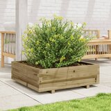  Vrtna sadilica 80 x 80 x 26,5 cm od impregnirane borovine | shoptok.hr