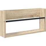  Polica za časopise s policom 2 pcs Sonoma hrast 60 x 12 x 30 cm | shoptok.hr