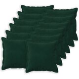  Presvlaka za jastuk 12 pcs HOUTEN Tamnozelena 50 x 50 cm Baršun | shoptok.hr
