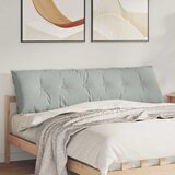  Jastuk za leđa Svijetlo siva 180 x 50 cm Kordura tekstil | shoptok.hr