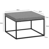 Livetastic Klubska Miza Zena, Siva | Shoptok.si