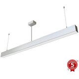  APLED - LED luster na sajli LOOK LED/46W/230V 4000K 120 cm, srebrne boje | Eponuda.com