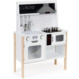ECO TOYS EcoToys dječja drvena kuhinja s priborom i LED osvjetljenjem PLK537 Cijene