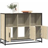 vidaXL Komoda sonoma hrast 100x35x76 cm izrađeno drvo Cijene