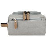 INF Platnena kozmetična torbica Gray, (21643591) | Shoptok.si
