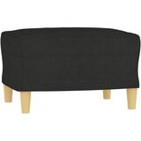  3-dijelni set sofa s jastucima crni od mikrovlakana | shoptok.hr