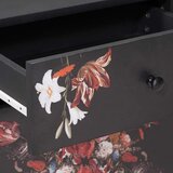 vidaXL Nočna omarica večbarvno 50 x 33 x 60 cm Masiven les manga | Shoptok.si
