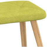  Stol za sproščanje s stolčkom zeleno blago, (20935511) | Shoptok.si