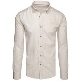 DStreet Koszula męska casualowa beżowa | shoptok.hr