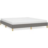  Posteljni okvir temno siv 180x200 cm blago, (20726052) | Shoptok.si