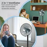 BE COOL Ventilator s podstavkom 2v1, 40 cm, črn | Shoptok.si