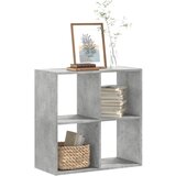 vidaXL Regal za knjige boja betona 68,5x32x68,5 cm konstruirano drvo Cijene