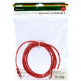 Digitus DK-1511-020/R RJ45 omrežni kabel\, Patch kabel CAT 5e U/UTP 2.00 m rdeča zviti pari 1 kos, (20418599) | Shoptok.si
