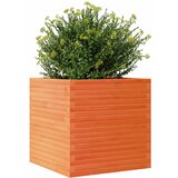  Vrtna sadilica voštano smeđe boje 70x70x68,5 cm od borovine | shoptok.hr