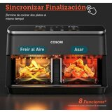 Cosori friteza na zrak dual basket 8.5 chef edition crna 8 5 l | shoptok.hr