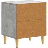  Noćni ormarić 2 pcs Betonska siva 43 x 34,5 x 50 cm | Shoptok.si