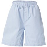 Carhartt WIP Hlače 'Nota' svetlo modra / črna / bela | Shoptok.si
