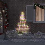 vidaXL LED božično drevesce med 112 LED večbarvno 511 cm Kovina | Shoptok.si