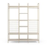 Marckeric Krem otvoreni željezni ormar 140x179,5x40 cm Amara – | shoptok.hr