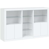  Komoda s LED svjetlima bijela 162 x 37 x 100 cm | shoptok.hr