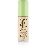 Flormar Green Up Foundation matirajoči tekoči puder odtenek 010 Pure Beige 30 ml