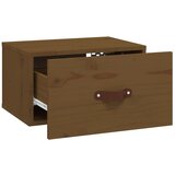  Zidni noćni ormarić boja meda 40 x 29,5 x 22 cm | shoptok.hr